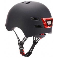 YOUIN CASCO MTB CON LUCES DELANTERA Y TRASTERA &ndash; L NEGRO (Espera 4 dias)