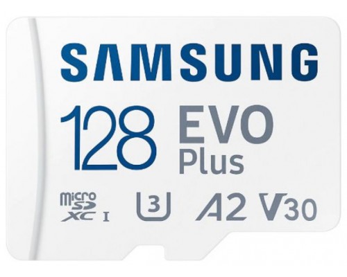 MEMORIA SD MICRO 128GB SAMSUNG SDXC EVO PLUS CLASE 10