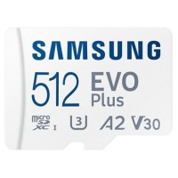 MEM MICRO SDXC 512GB SAMSUNG EVO PLUS WHITE