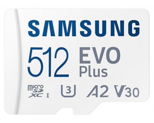 MEMORIA SD MICRO 512GB SAMSUNG SDXC EVO PLUS CLASE 10