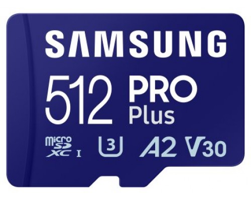 Samsung MB-MD512S 512 GB MicroSDXC UHS-I Clase 10 (Espera 4 dias)-SX20 Samsung MB-MD512S 512 GB MicroSDXC UHS-I Clase 10 (Espera 4 dias)