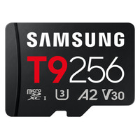 Samsung Micro SDXC T9 256GB clase10 U3 V30 A2 c/a-23SX Samsung Micro SDXC T9 256GB clase10 U3 V30 A2 c/a