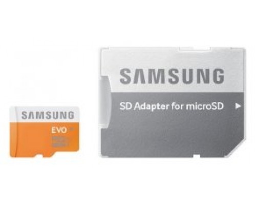 MICRO SD SAMSUNG 32GB EVO C10 R100/W60 CON ADAPTADOR