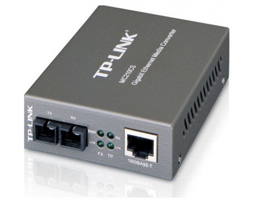 TP-LINK MC210CS CONVERTIDOR DE MEDIOS MONOMODO GIGABIT (Espera 4 dias)