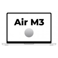 MACBOOK AIR APPLE 13"" M3 8CORE GPU SILVER 16GB 256GB (Espera 4 dias)