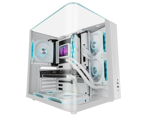 CAJA SEMITORRE ATX MC-INFINIO LITE ARGB BLANCO MARS GAMING (Espera 4 dias)