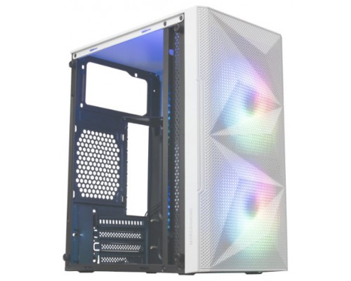 CAJA MICROATX GAMING MARS GAMING MC-ME WHITE FRONTAL