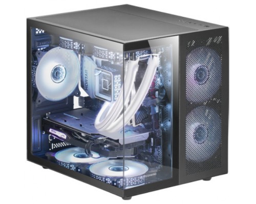 CAJA MICROATX CUBE GAMING MARS GAMING MCNOVAM NEGRA