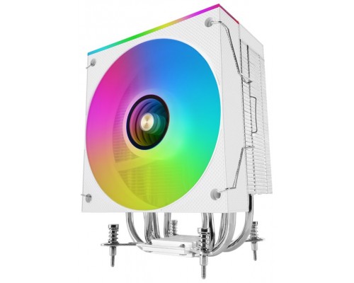 VENTILADOR UNIVERSAL A-RGB MCPU-LCD BLANCO MARS GAMING (Espera 4 dias)