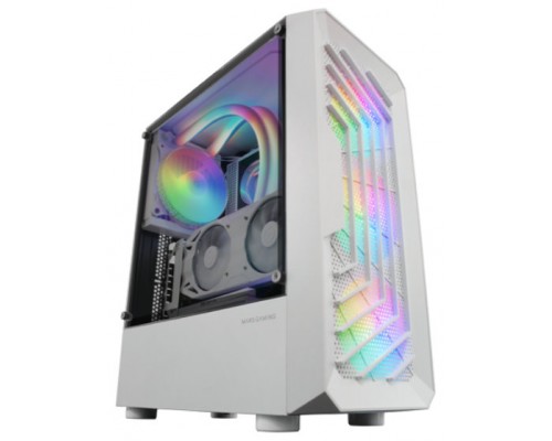 CAJA ATX SEMITORRE GAMING MARS GAMING MC-TOR WHITE