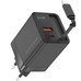 CARGADOR USB PARED USB-C + USB-A GaN 65W NEGRO MARS GAMING (Espera 4 dias)