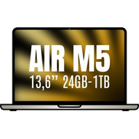 MACBOOK AIR APPLE 13"" M5 24GB 10CORE GPU BLANCO ESTRELLA 1TB (Espera 4 dias)-212SX MACBOOK AIR APPLE 13"" M5 24GB 10CORE GPU BLANCO ESTRELLA 1TB (Espera 4 dias)