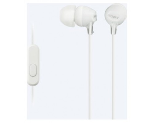 AURICULARES SONY MDR-EX15AP WH