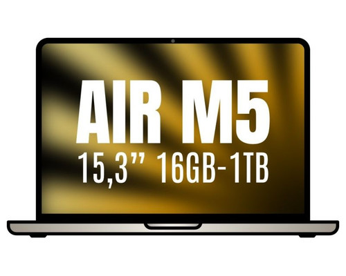 MACBOOK AIR APPLE 15"" M5 16GB 10CORE GPU BLANCO ESTRELLA 1TB (Espera 4 dias)-SX218 MACBOOK AIR APPLE 15"" M5 16GB 10CORE GPU BLANCO ESTRELLA 1TB (Espera 4 dias)