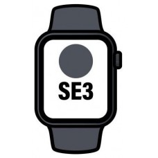 APPLE WATCH SE 3 CAJA ALUMINIO MEDIANOCHE CELL 40mm CORREA DEPORTIVA NEGRA S/M (Espera 4 dias)
