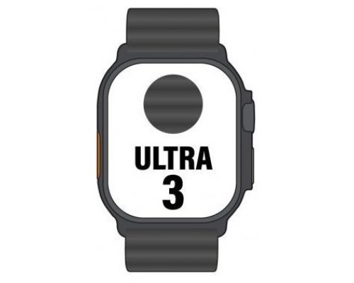 APPLE WATCH ULTRA 3 CAJA TITANIO NEGRA 49mm CORREA OCEAN NEGRA (Espera 4 dias)