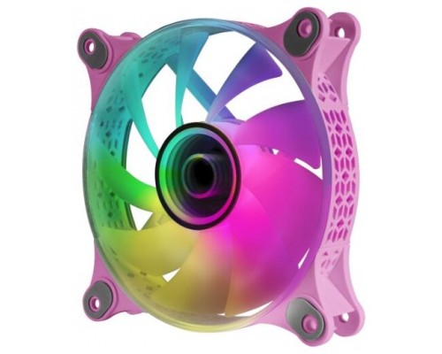 VENTILADOR AUXILIAR A-RGB 120MM MF-3D ROSA MARS GAMING (Espera 4 dias)
