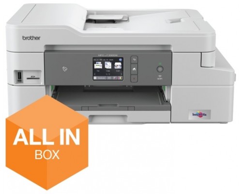 BROTHER Multifuncio Inkjet MFC-J1300DW Wifi Duplex Fax + consumible. Ahorro de hasta un 50%.