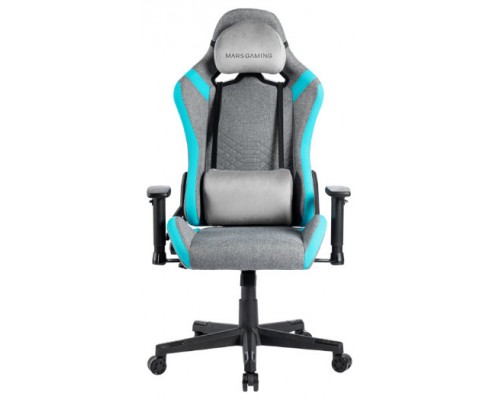 SILLA MGC-PRO AZUL MATERIAL TRANSPIRABLE MARS GAMING (Espera 4 dias)