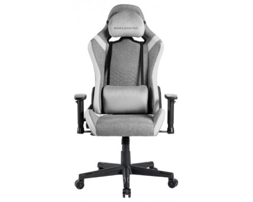 SILLA MGC-PRO BLANCO MATERIAL TRANSPIRABLE MARS GAMING (Espera 4 dias)