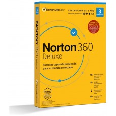 Norton 360 Deluxe - Antivirus - 25GB almacenamiento -