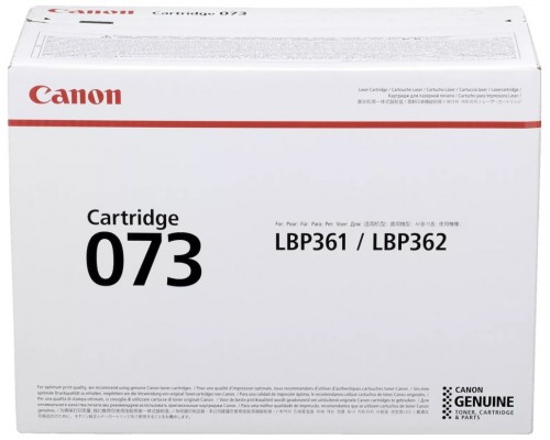 CANON Toner 073BK negro, i-SENSYS LBP361 LBP362 27.000p.