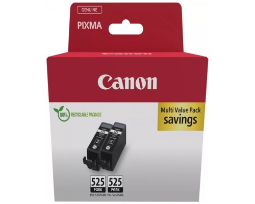 CANON Pack 2 Cartuchos CANON PGI525BK Twin Eco carton