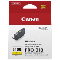 CANON Cartucho PFI-5100Y Amarillo 14,4ml para PRO-310