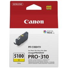 CANON Cartucho PFI-5100Y Amarillo 14,4ml para PRO-310