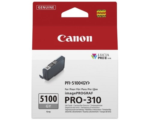 CANON Cartucho PFI-5100R Rojo 14,4ml para PRO-310