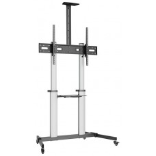 Ewent EW1592 soporte para TV 2,54 m (100") Negro, Gris (Espera 4 dias)