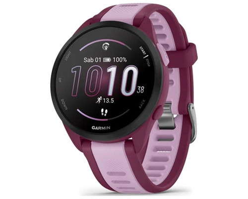 SMARTWATCH GARMIN FORERUNNER 165 MUSIC BERRY LILAC