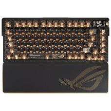 ASUS ROG Azoth Extreme Edition 20 teclado Juego USB + RF Wireless + Bluetooth QWERTY Inglés Negro (Espera 4 dias)-SX41 ASUS ROG Azoth Extreme Edition 20 teclado Juego USB + RF Wireless + Bluetooth QWERTY Inglés Negro (Espera 4 dias)