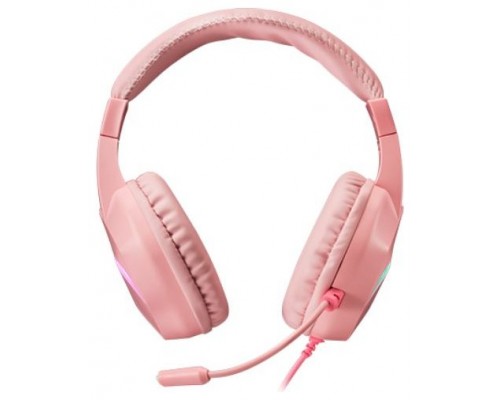 HEADSET MARS GAMING MH122 PINK ULTRA LIGEROS 184g