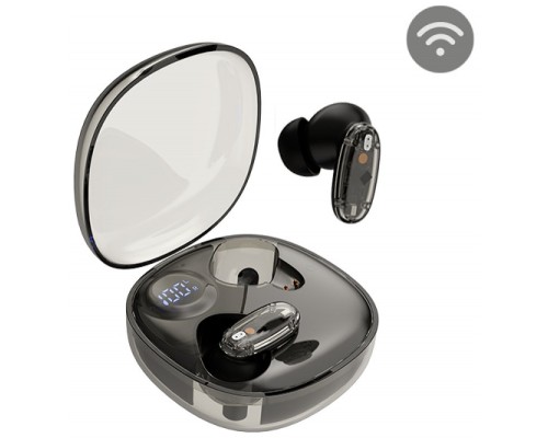 AURICULAR GAMING BLUETOOTH MHIB2 SEMI-TRANSPARENTE NEGRO MARS GAMING (Espera 4 dias)