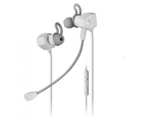 AURICULAR MARS GAMING MIHX WHITE DUAL DRIVER HAPTIC