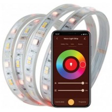 muvit iO Tira LED WiFi Multicolor 5 metros compatible con asistentes de voz (Tasa RAEE includa)