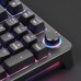 Mars Gaming Tecl. MKPROYES Silent Switch RGB Negro