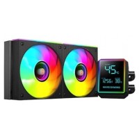 REFRIGERACION LIQUIDA FRGB ML-LCD PRO 240 NEGRO MARS GAMING (Espera 4 dias)-10SX REFRIGERACION LIQUIDA FRGB ML-LCD PRO 240 NEGRO MARS GAMING (Espera 4 dias)