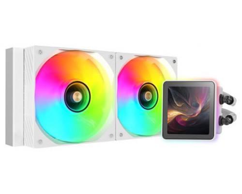 REFRIGERACION LIQUIDA ARGB ML-VISION PRO 240 BLANCO MARS GAMING (Espera 4 dias)