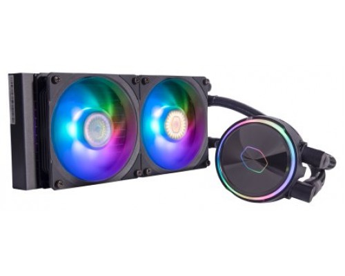 VENTILADOR CPU COOLER MASTER REFRIGERACION LIQUIDA MASTERLIQUID PRO 240 ARGB (MLY-D24M-A23PZ-R1) (Espera 4 dias)