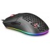 MOUSE MARS GAMING RGB MMAX DISEO HIVE BLACK 12400dpi