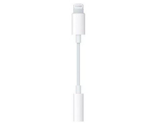 ADAPTADOR APPLE LIGHTNING A JACK 3,5MM BLANCO-SX14 ADAPTADOR APPLE LIGHTNING A JACK 3,5MM BLANCO