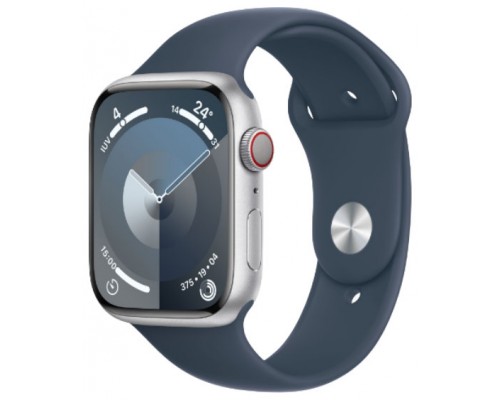 APPLE WATCH SERIES 9 CAJA ALUMINIO GPS 41mm CORREA DEPORTIVA STORM BLUE S/M (Espera 4 dias)