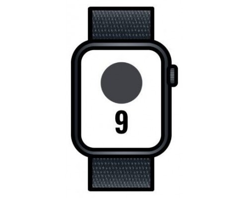 APPLE WATCH SERIES 9 CAJA ALUMINIO GPS+CELL 45mm CORREA DEPORTIVA LOOP MIDNIGHT (Espera 4 dias)