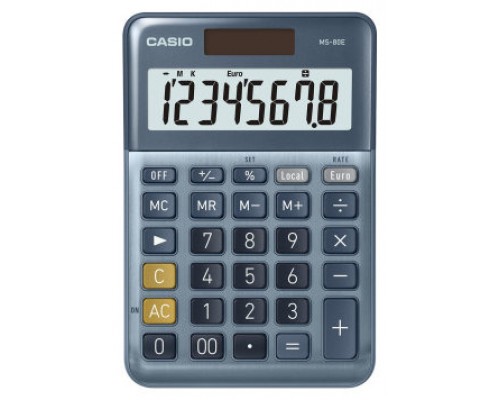 CALCULADORA DE SOBREMESA DE 8 DÍGITOS CASIO MS-80E (Espera 4 dias)