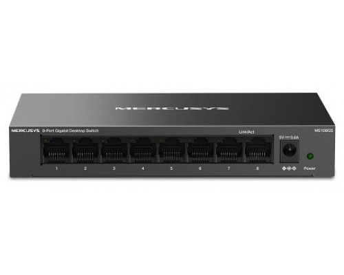 SWITCH NO GESTIONABLE MERCUSYS MS108GS 8P 10/100/1000