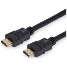 CABLE MAILLON BASIC HDMI DORADO CONECTOR HIGH SPEED  BC NEGRO 1.8M