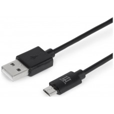 CABLE MAILLON BASIC MICRO USB 2.4 NEGRO 1M