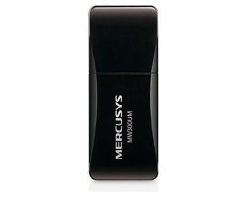 USB WIFI MERCUSYS MW300UM WIRELESS N 300MBPS MINI USB
